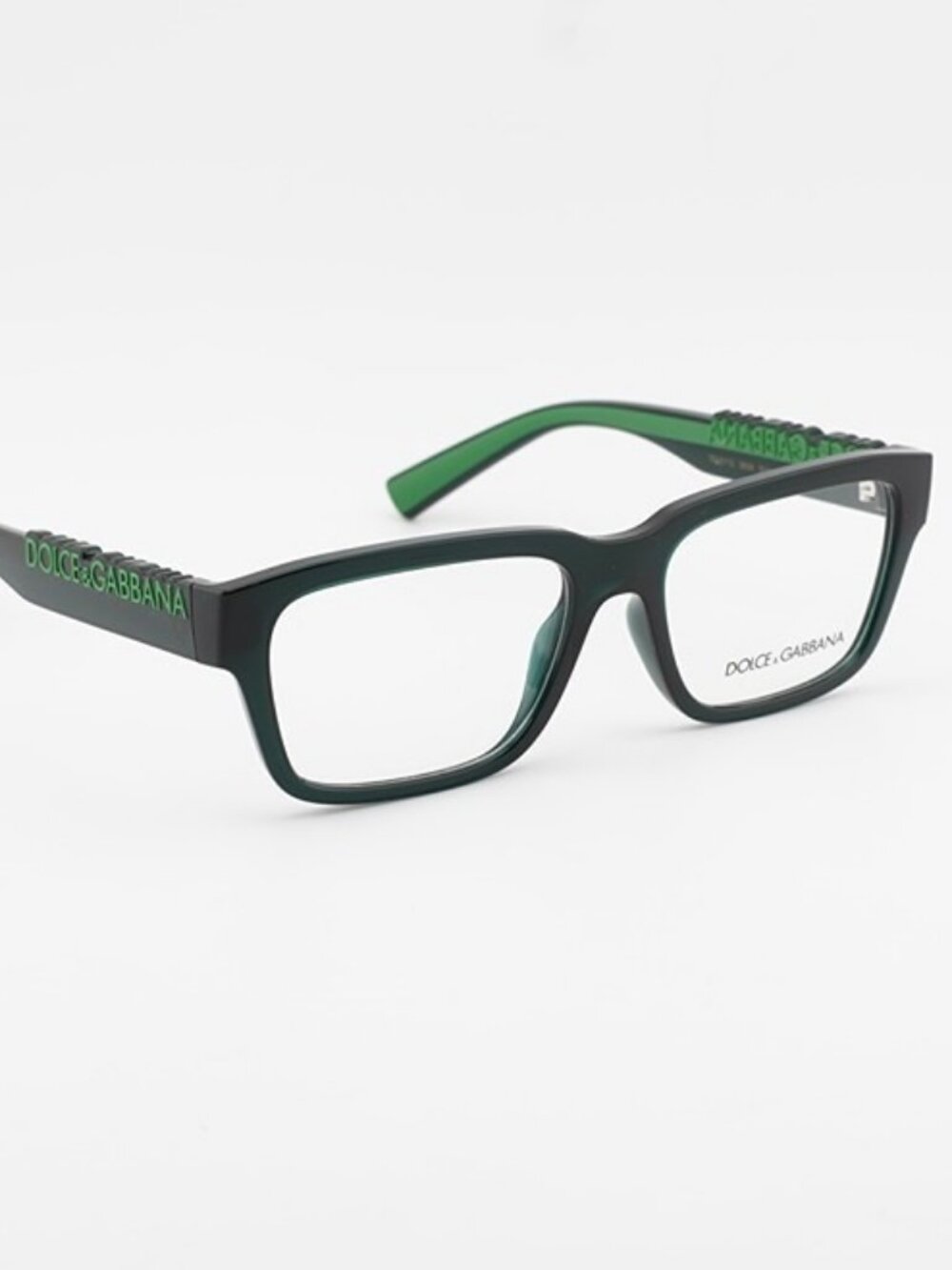 Dolce & Gabbana DG5112 3008 Eyeglasses Green 53mm Rectangle Frame